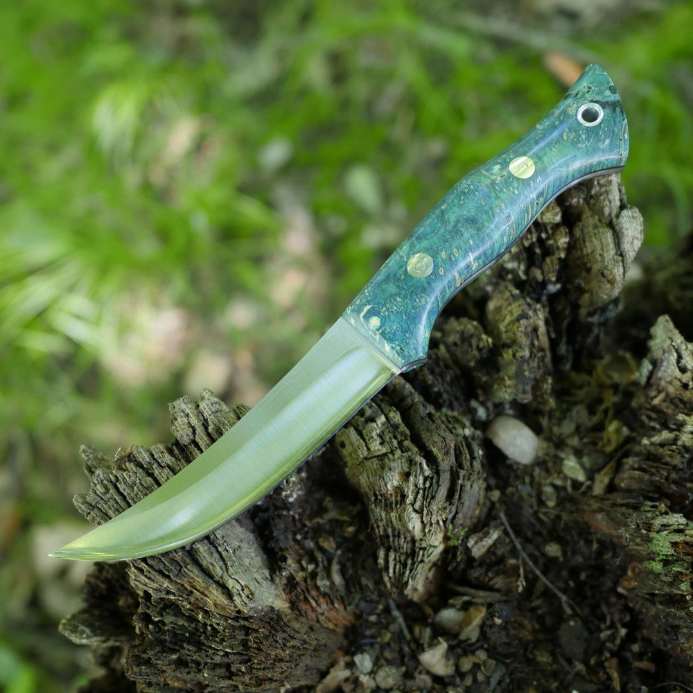 Unnamed Prototype: Aqua Box Elder Burl