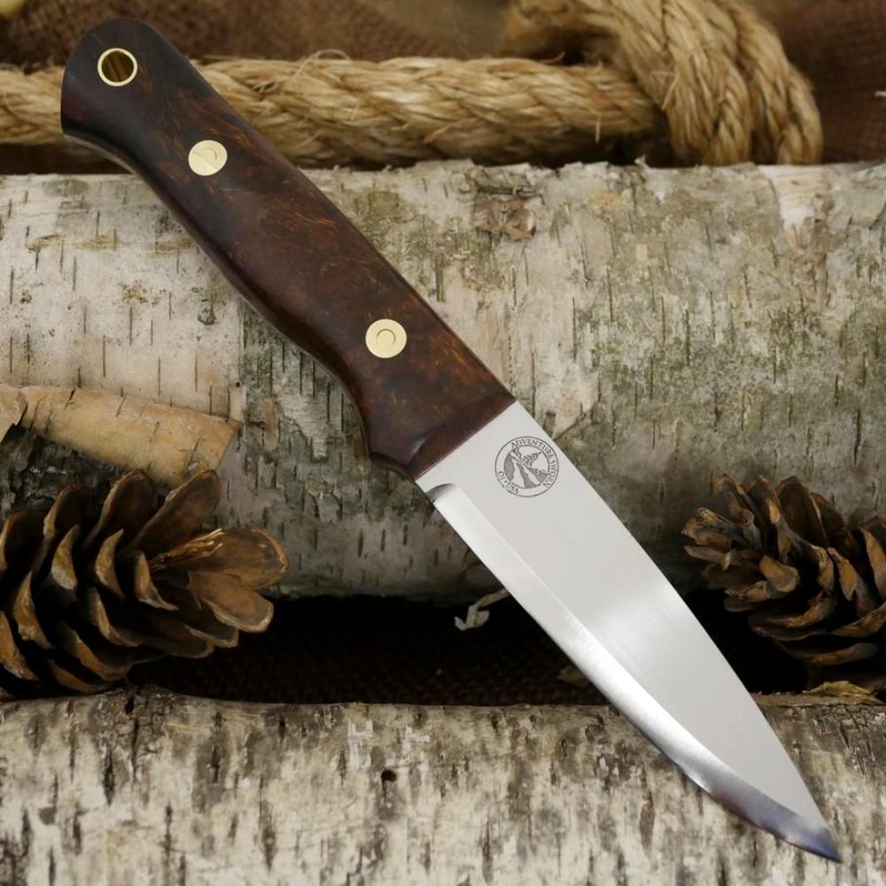 Classic: Ironwood Burl & Red G10