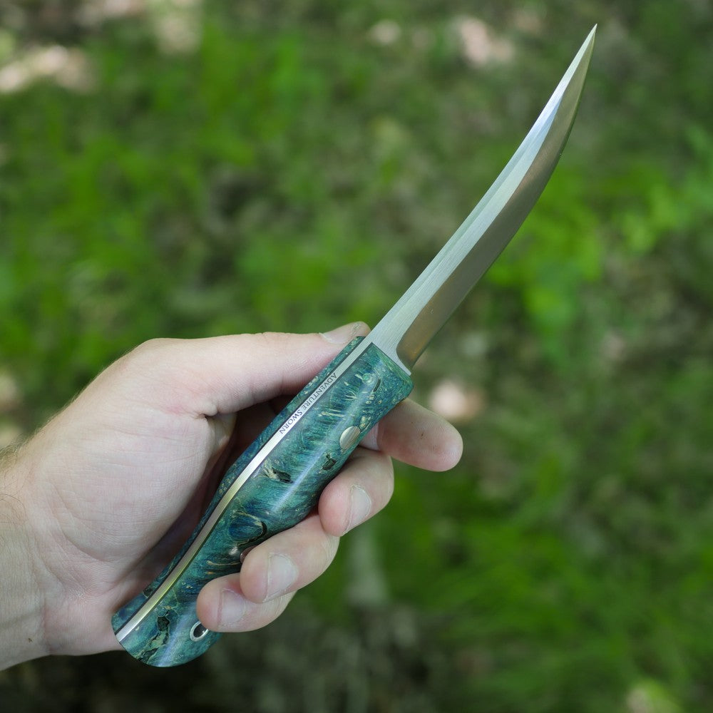 Unnamed Prototype: Aqua Box Elder Burl