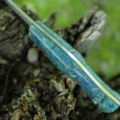 Unnamed Prototype: Aqua Box Elder Burl