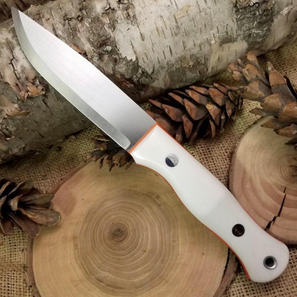 Explorer: White Linen & Orange G10