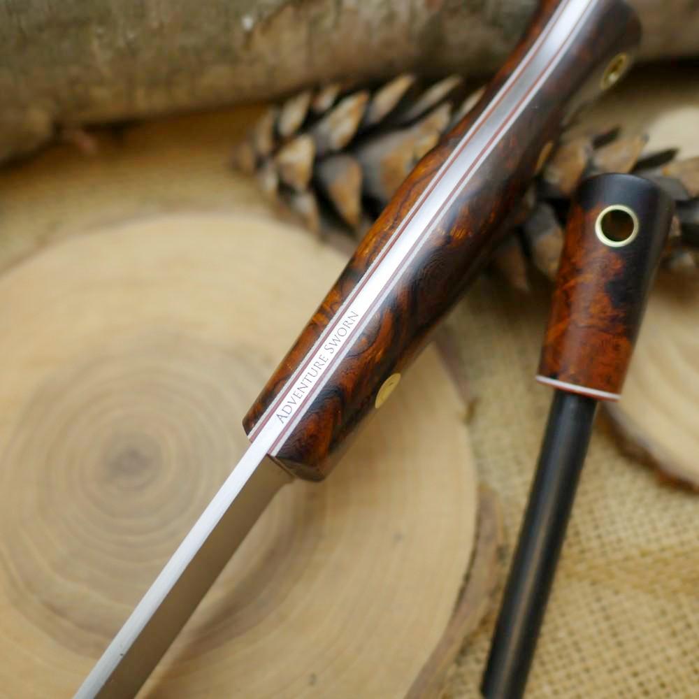 Explorer: Ironwood Burl & Double Liners & Firesteel