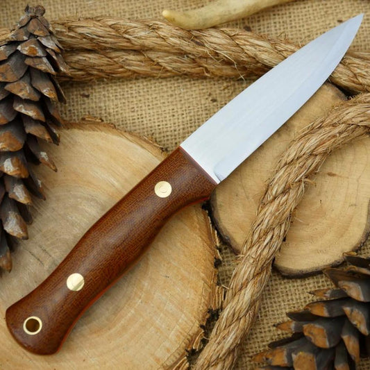 Mountaineer: Natural Brown Canvas & Thick Orange