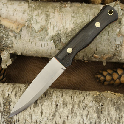 Mountaineer: Ancient Bog Oak & Hunter Orange G10