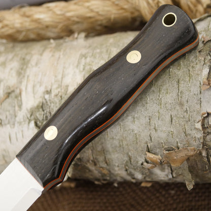 Mountaineer: Ancient Bog Oak & Hunter Orange G10