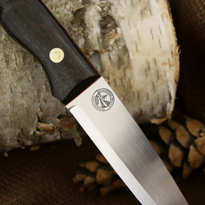 Mountaineer: Ancient Bog Oak & Hunter Orange G10