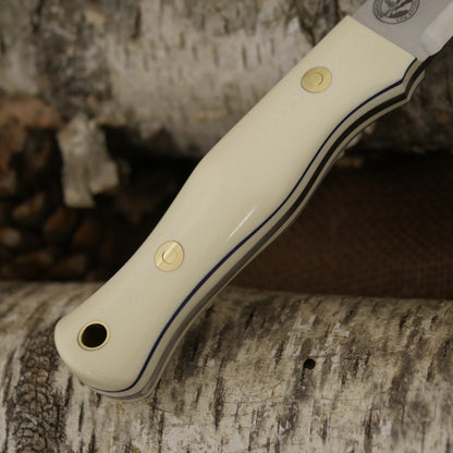 Mountaineer: Ivory G10 & Floating Purple G10
