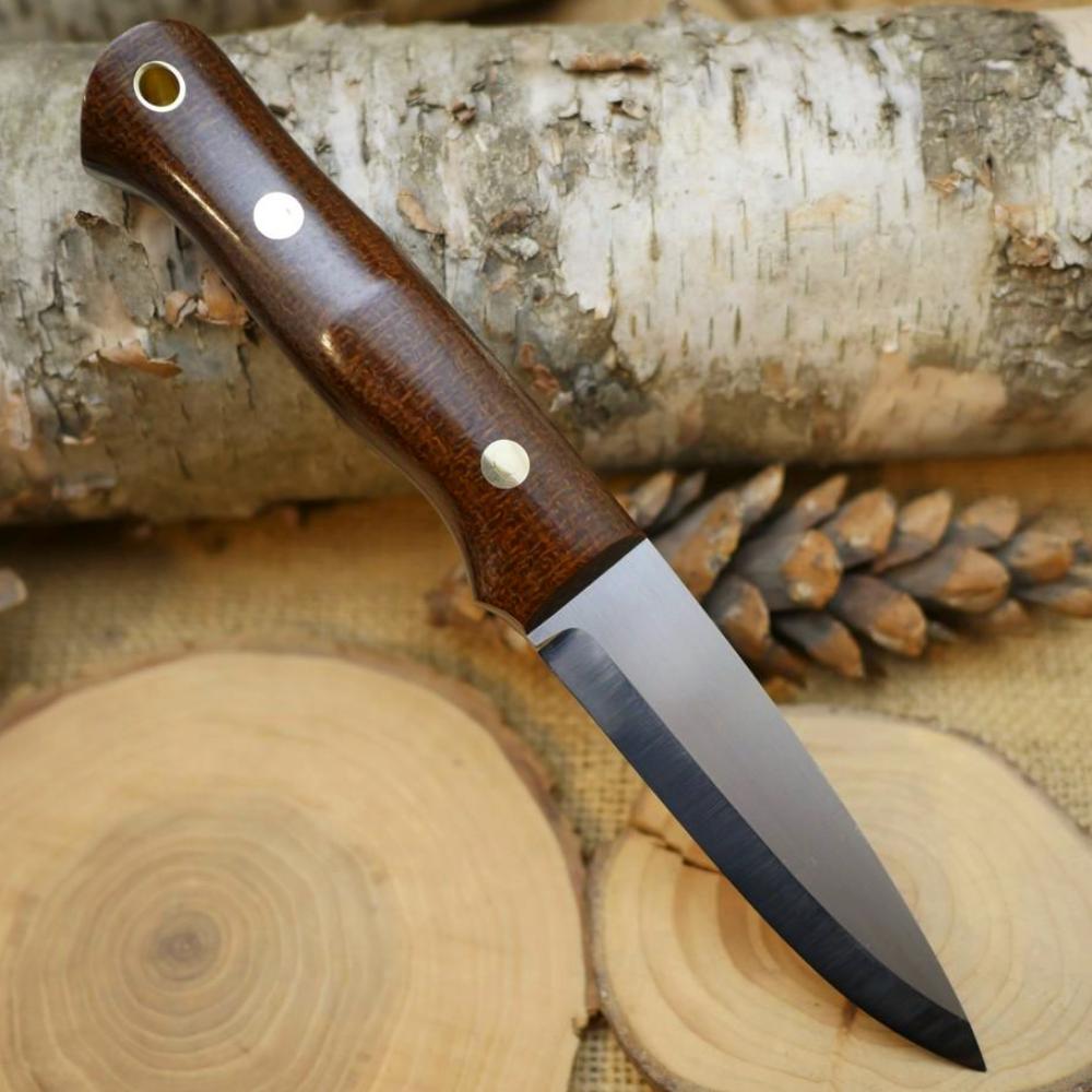 Classic: Dark Brown Burlap & Purple g10
