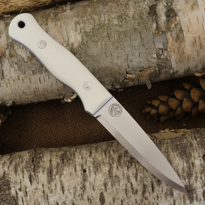 Mountaineer: White G10, Blue & White G10