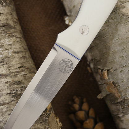 Mountaineer: White G10, Blue & White G10