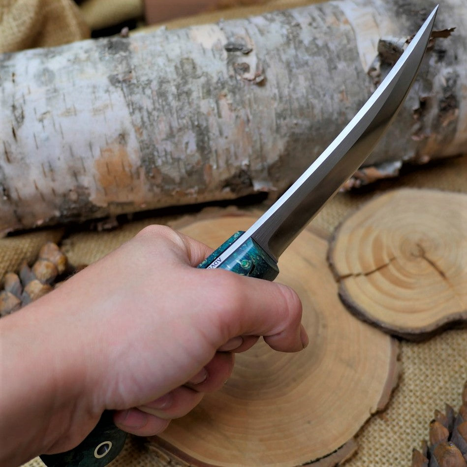 Unnamed Prototype: Aqua Box Elder Burl
