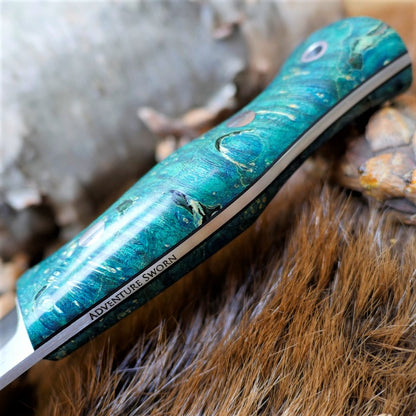 Unnamed Prototype: Aqua Box Elder Burl