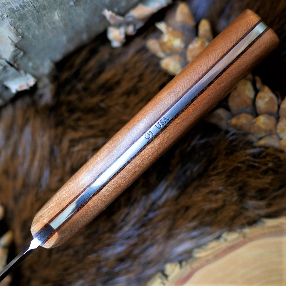 Kephart Prototype: Stabilized Cherry & Red Liners