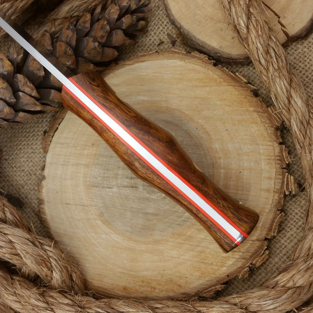 Tradesman: Desert Ironwood & Orange G10