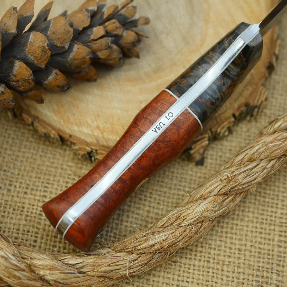 Mountaineer: Stabilized Briar & Black Karelian Birch