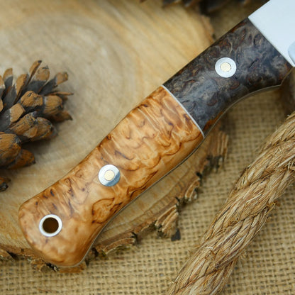 Mountaineer: Karelian Birch & Black Karelian Birch Bolster
