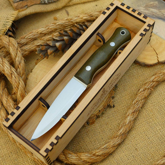 Wooden Knife Box