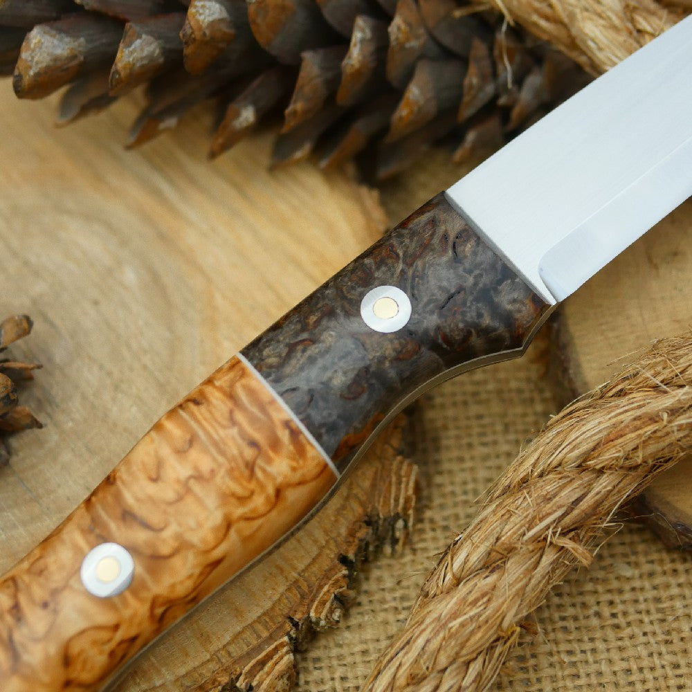 Mountaineer: Karelian Birch & Black Karelian Birch Bolster