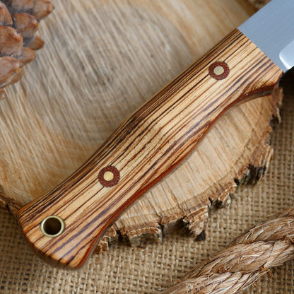 Mountaineer: Zebrawood & New! Natural Canvas Loveless Bolts