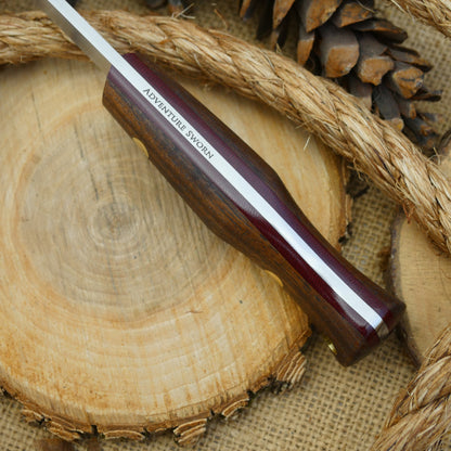 Explorer: Walnut & Maroon Canvas - Adventure Sworn Bushcraft Co.