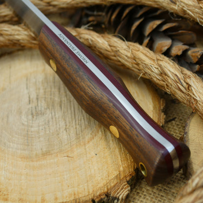 Explorer: Walnut & Maroon Canvas - Adventure Sworn Bushcraft Co.
