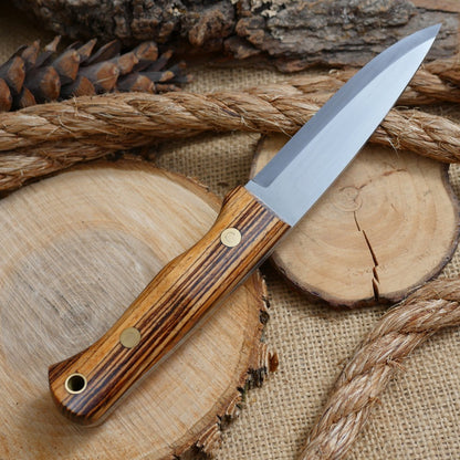 Classic: Zebrawood & White - Adventure Sworn Bushcraft Co.