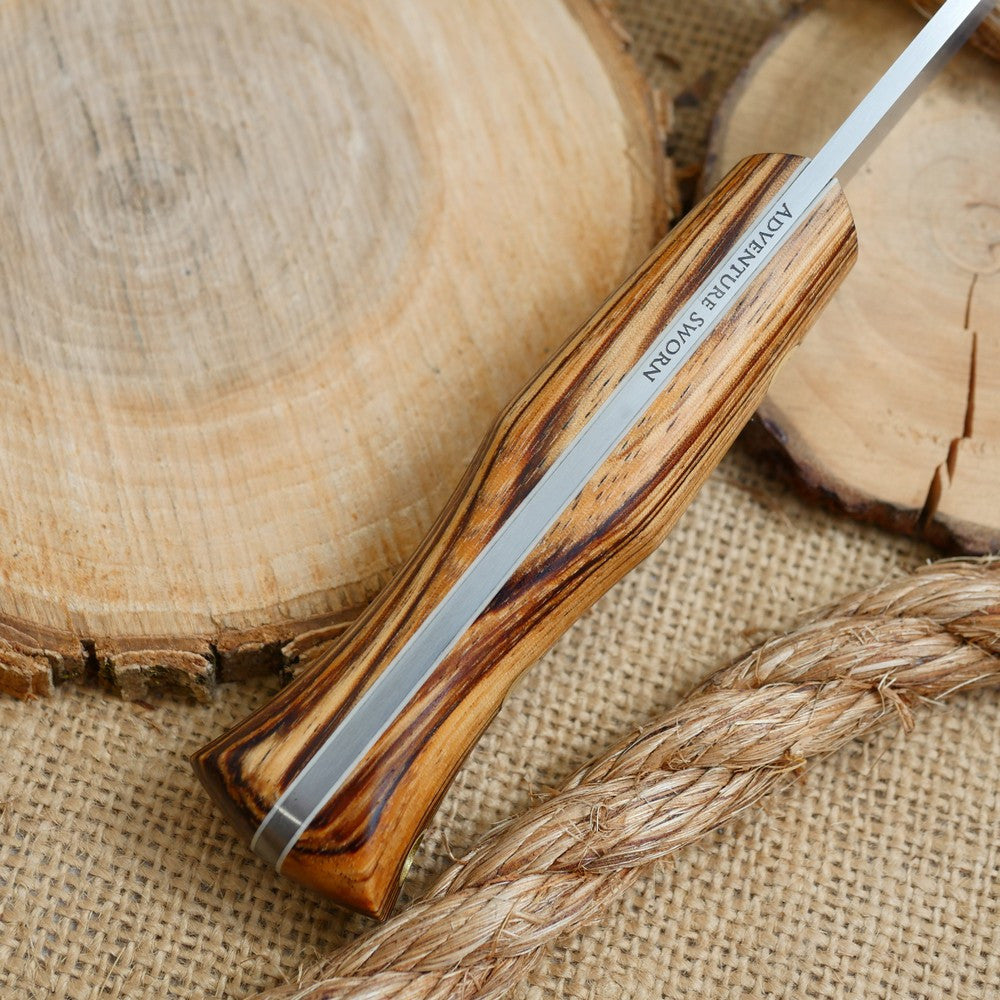 Classic: Zebrawood & White - Adventure Sworn Bushcraft Co.
