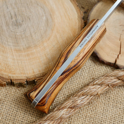 Classic: Zebrawood & White - Adventure Sworn Bushcraft Co.