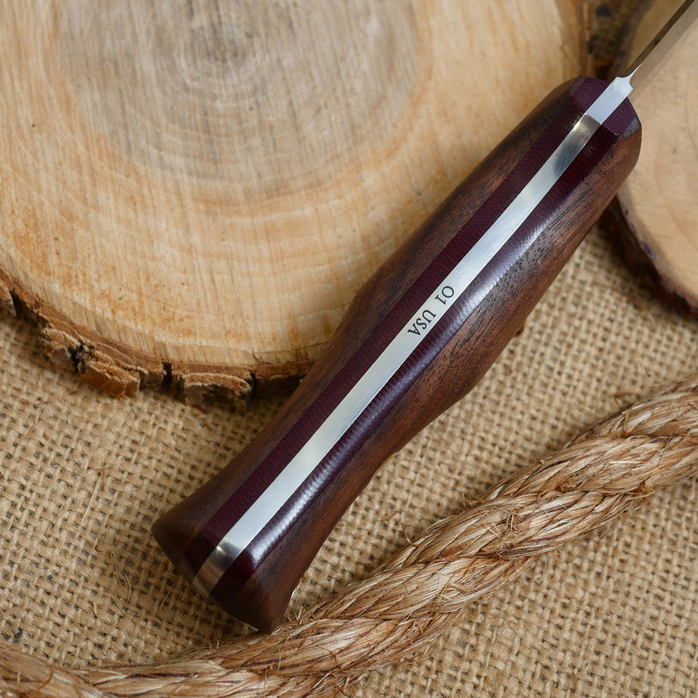 Mountaineer: Walnut & Maroon Canvas