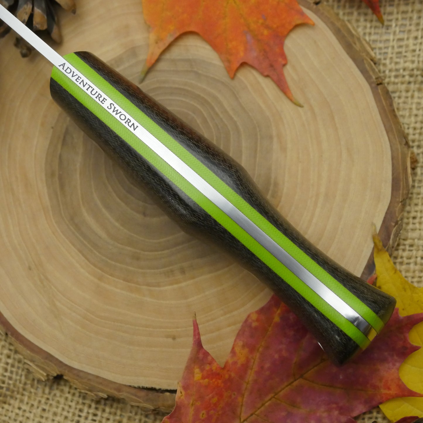 Mountaineer: Green Canvas & Toxic Green