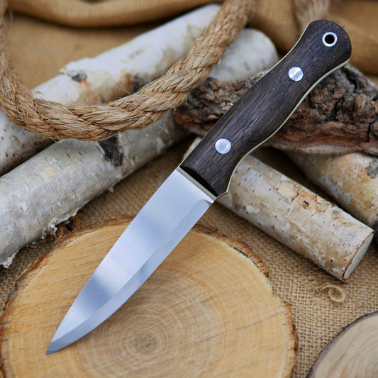 Mountaineer: Ancient Bog Oak & Ivory G10