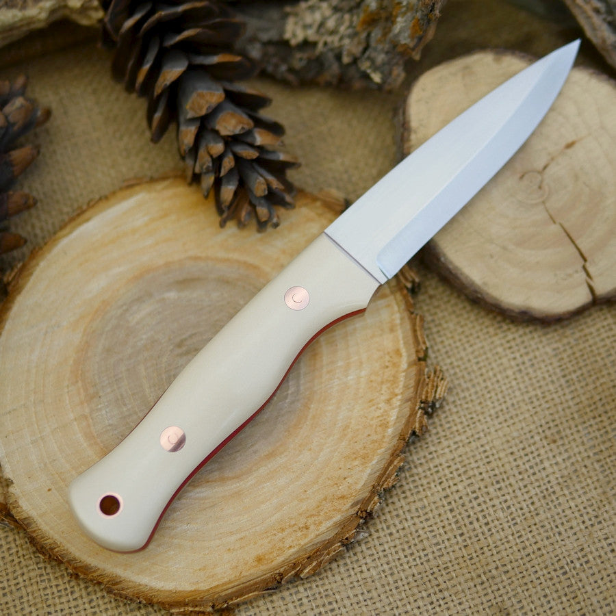 Mountaineer: Ivory Paper & Red Linen