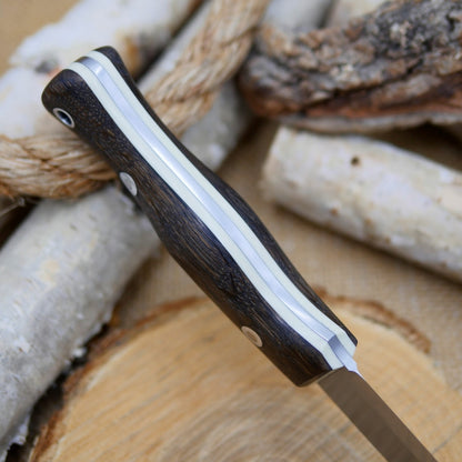 Mountaineer: Ancient Bog Oak & Ivory G10