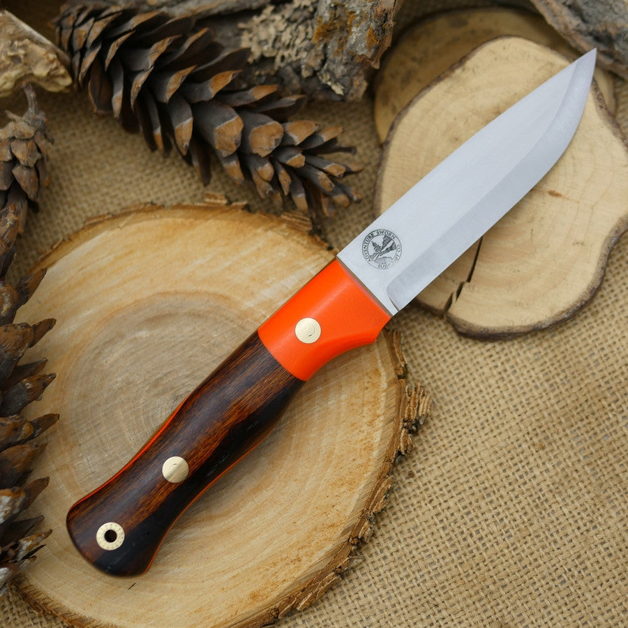 Explorer: Orange G10 & Ironwood - Adventure Sworn Bushcraft Co.