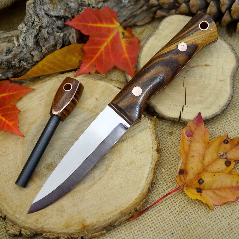 Classic: Zebrawood & Copper - Adventure Sworn Bushcraft Co.