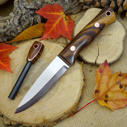 Classic: Zebrawood & Copper - Adventure Sworn Bushcraft Co.