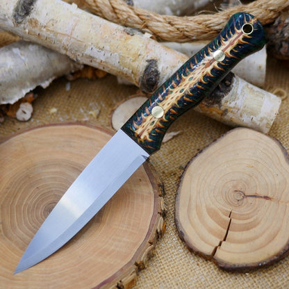 Mountaineer: Green Cast Spruce Cone & Brown G10