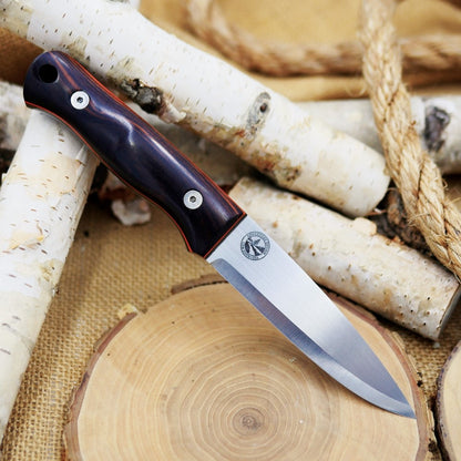 Classic: Ironwood, Green Canvas & Orange G10 (r-series)