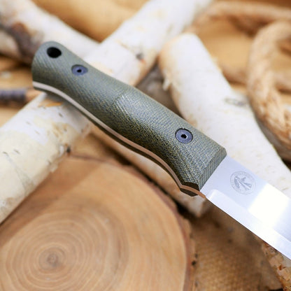 Classic (R): Green Canvas Micarta, Choose Your Liners