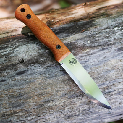 Explorer (R): Brown Canvas Micarta, Choose Your Liners