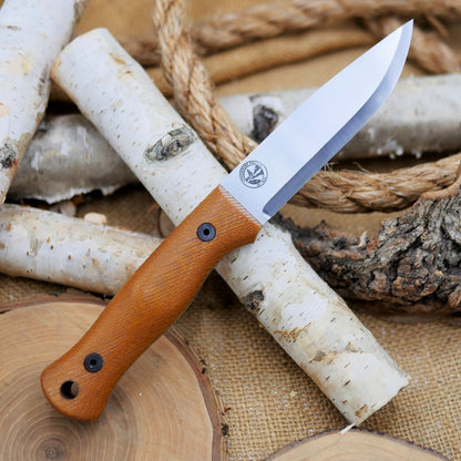 Explorer (R): Brown Canvas Micarta, Choose Your Liners