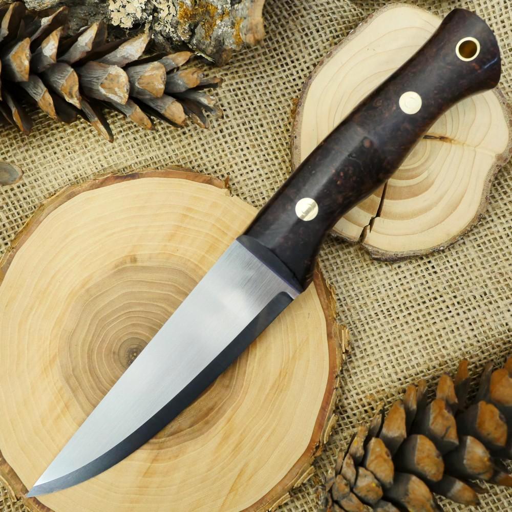 Tradesman: Brown Box Elder Burl & Purple