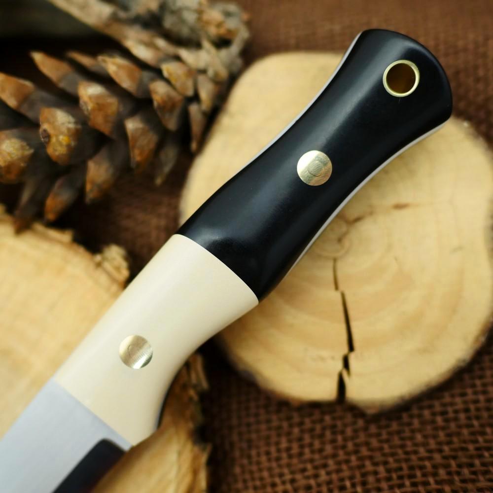 Mountaineer: Ivory Paper & Black Richlite