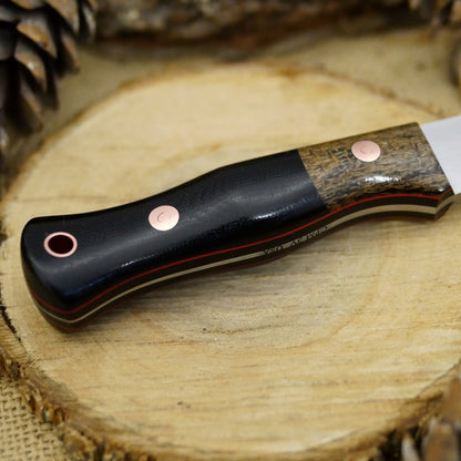 Mountaineer: Burlap & Black Canvas