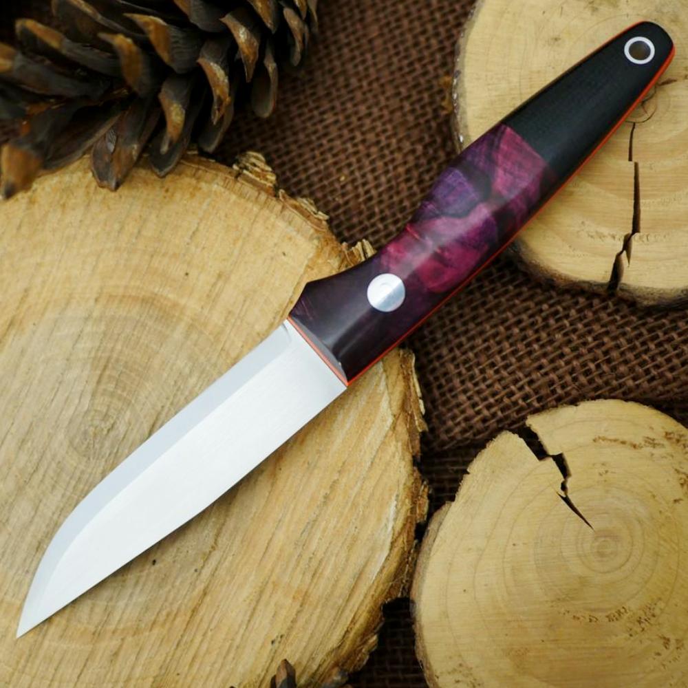Hiker: Purple Maple Burl & Black Canvas - Adventure Sworn Bushcraft Co.