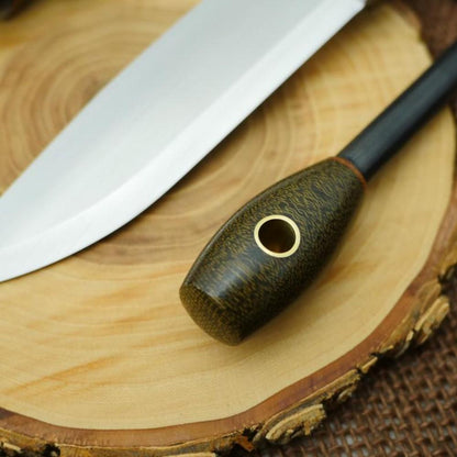 Explorer: Green Canvas & Brown Linen - Adventure Sworn Bushcraft Co.
