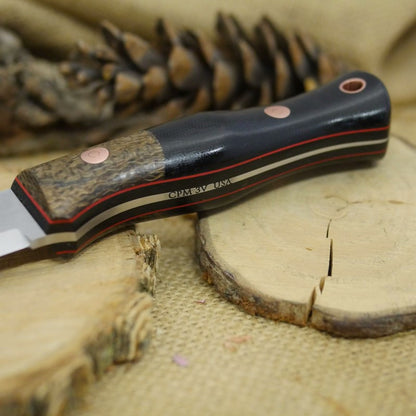 Mountaineer: Burlap & Black Canvas