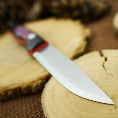 Hiker: Purple Maple Burl & Black Canvas - Adventure Sworn Bushcraft Co.