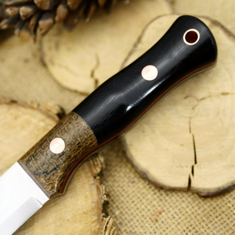 Mountaineer: Burlap & Black Canvas
