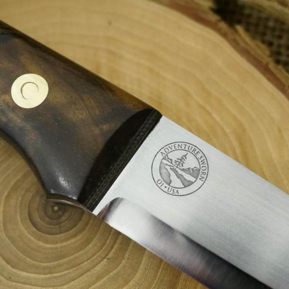 Classic: Walnut & Green Canvas - Adventure Sworn Bushcraft Co.